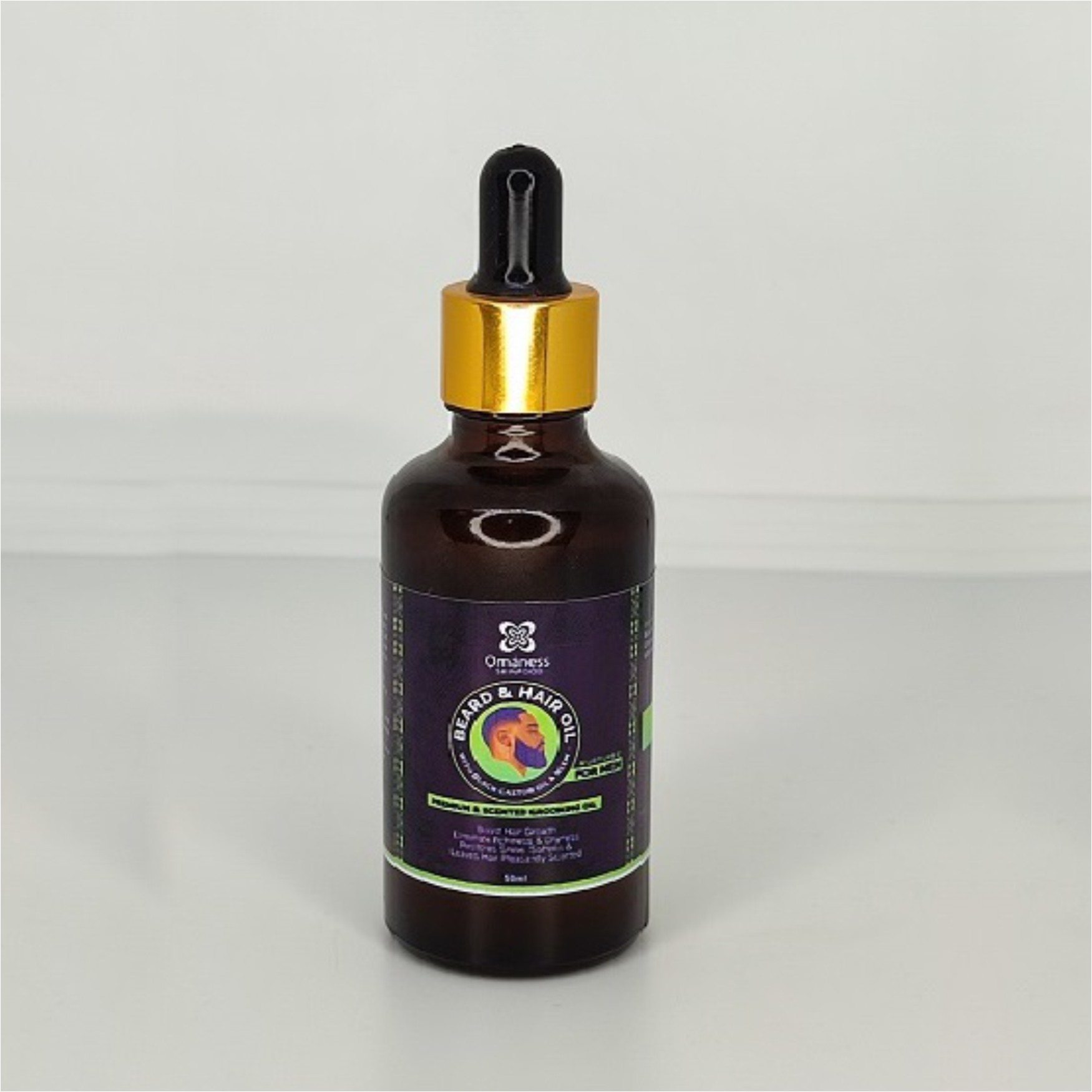 Black Castor & Neem Beard Oil (Nurtured For Men)